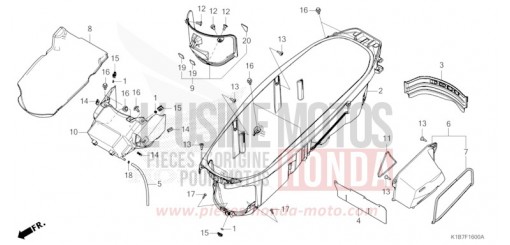 LUGGAGE BOX NSS350AM de 2021